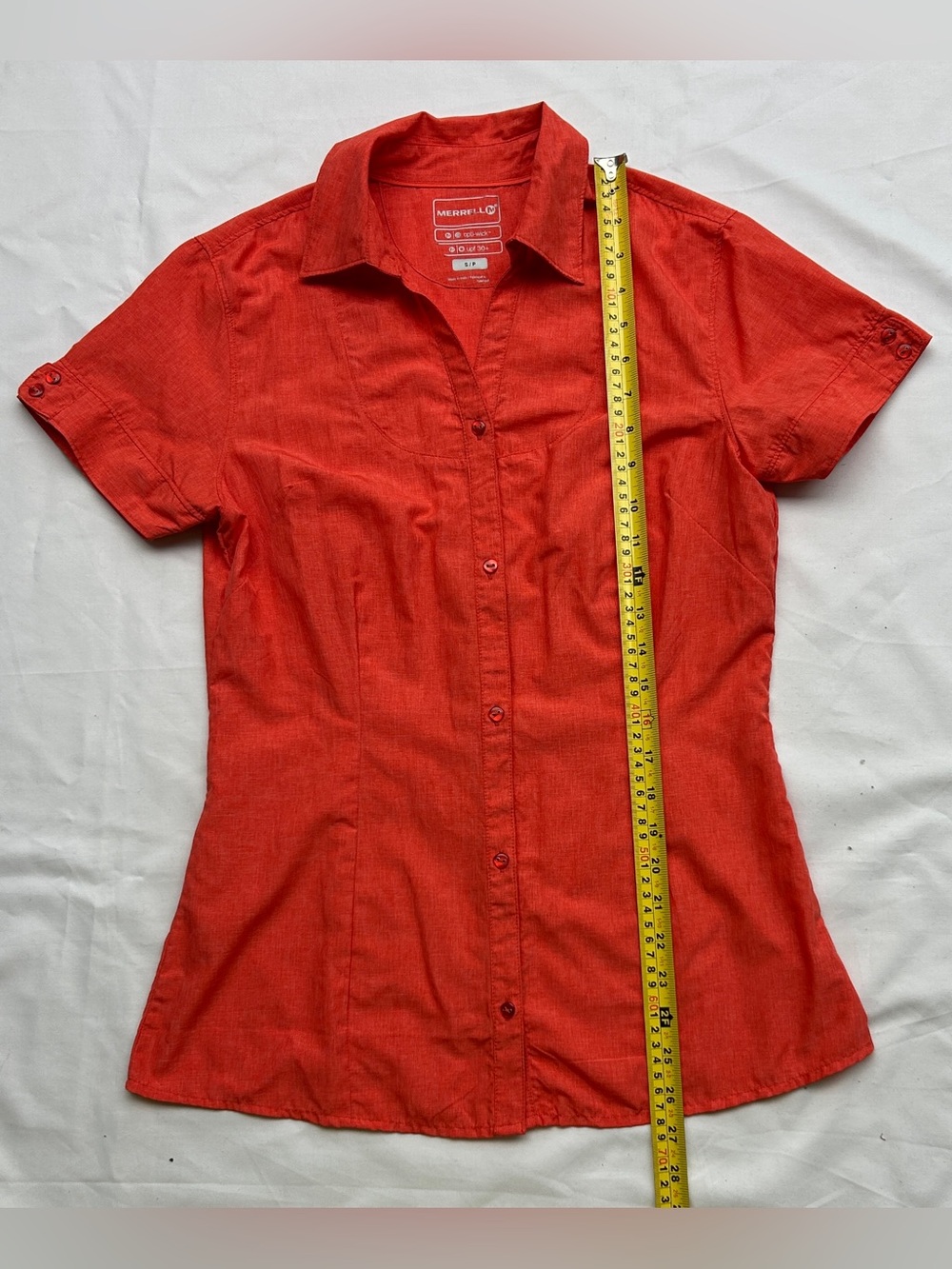 Merrell Women's Short-Sleeve Button Front Shirt